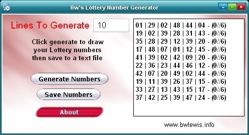 Product picture Lottery Generator