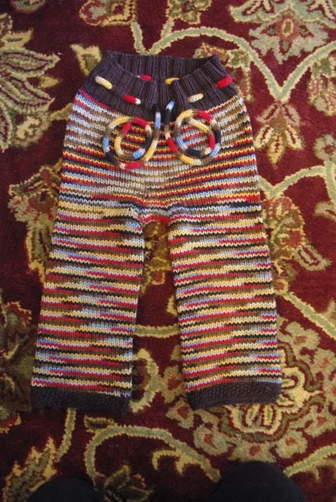 Wool Hand Knit Longies Wool Hand Knit Longies