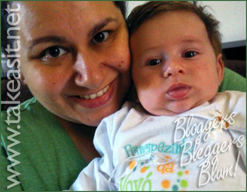 Ângelo e mamãe