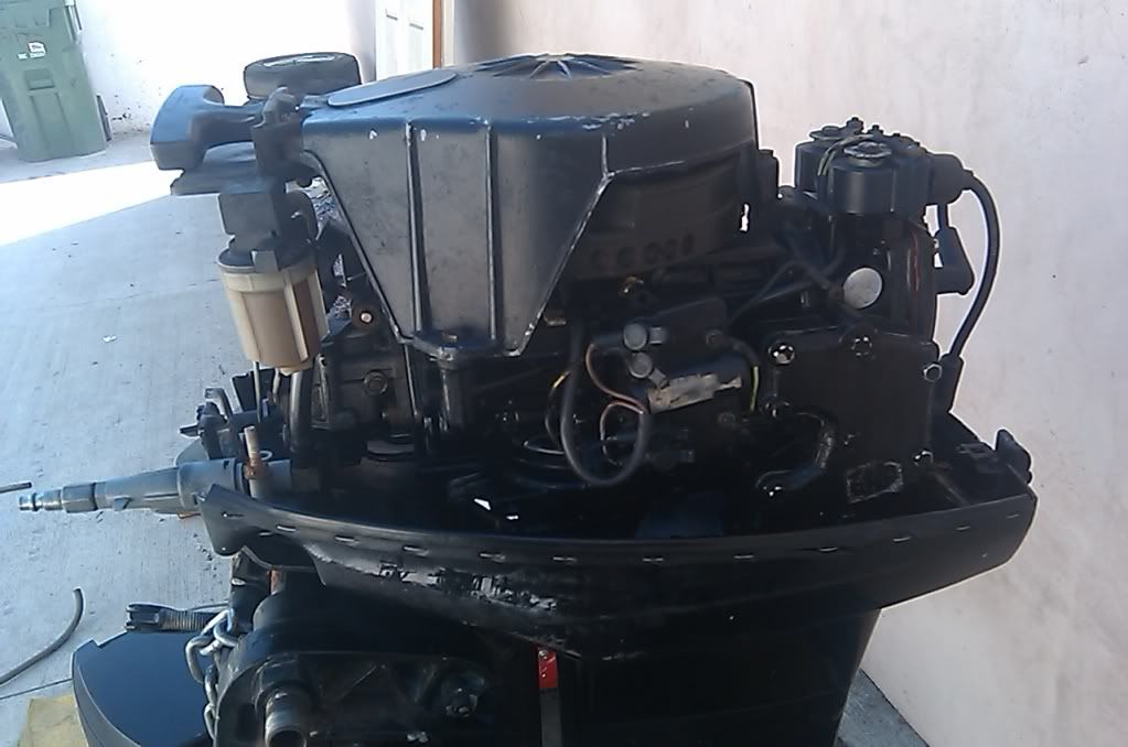 20hp Mercury and 9.9hp Tohatsu/Nissan Bloodydecks