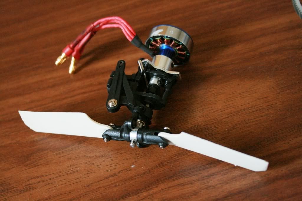 The Brushless Direct Drive Tail Rotor with Servo Control Concept RC