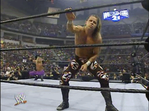 Spear by Edge @ WWE Royal Rumble 2005