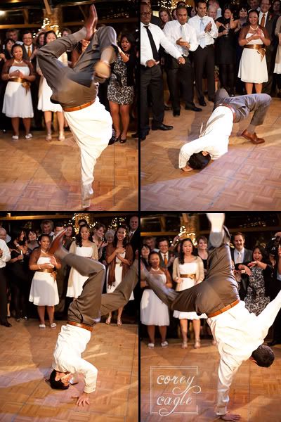 Breakdancing groom Asheville NC