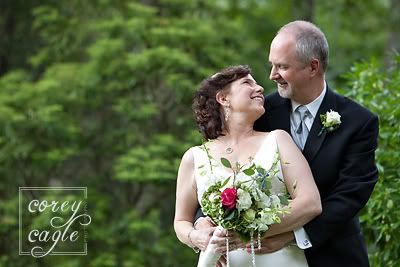 wedding couple portrait in Cashiers NC