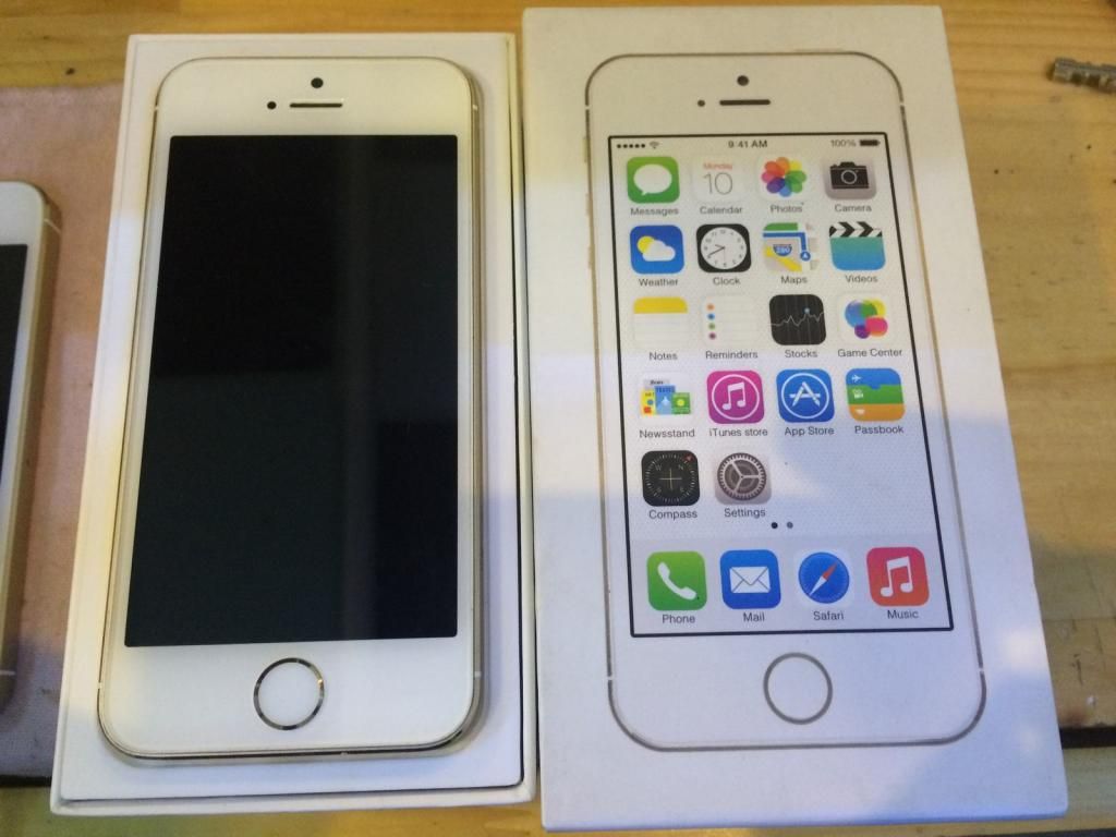 Cần bán IPhone 5s gold 16 Gb Word fullbox đẹp 99% giá tốt