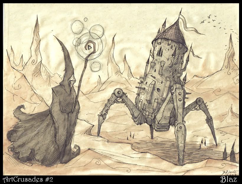 art Crusade battle 2: The watcher and the watchtower:POLL art Crusade battle 2: The watcher and the watchtower:POLL