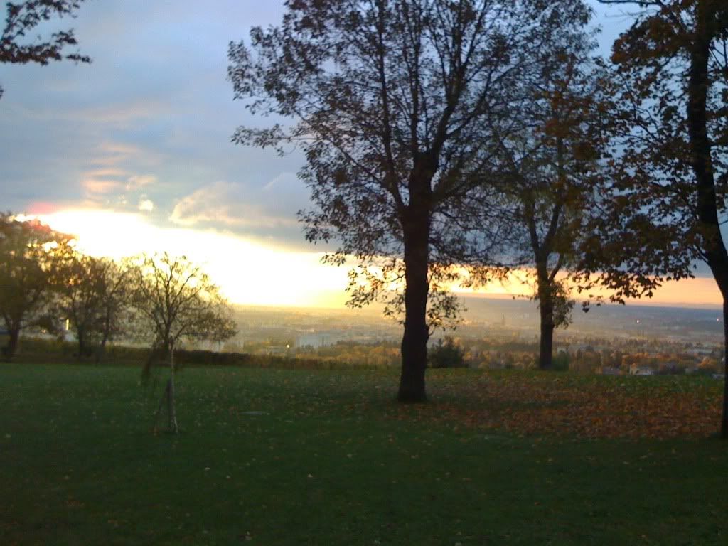Sunrise over Vienna
