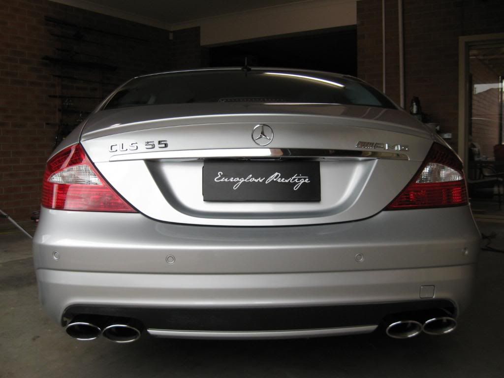 Zircon Silver Mercedes Benz CLS 55 AMG Detailing World Forum