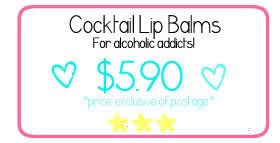 Cocktail Lip Balms!