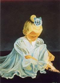 painting of child ballerina Pictures, Images and Photos