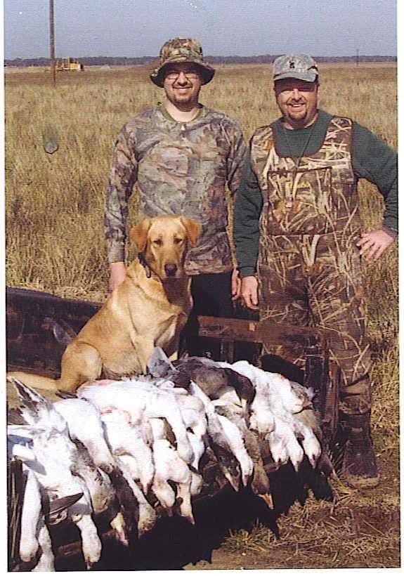 Chris, Lee, &amp; Rocky goose hunt