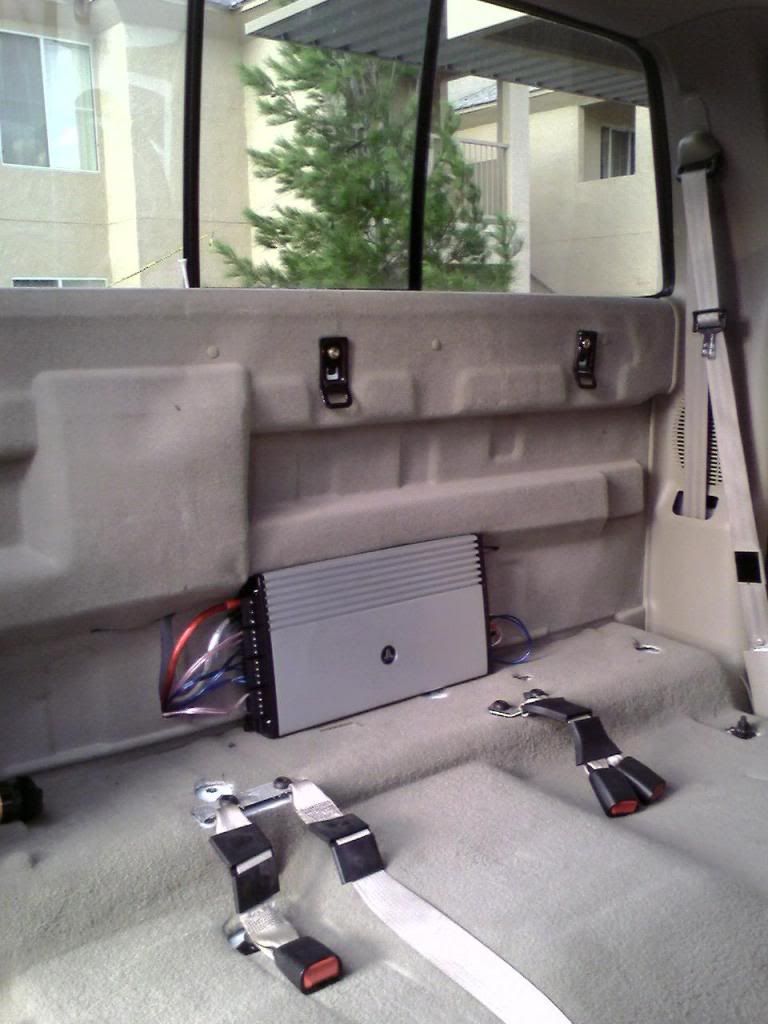 Where to mount amp? Ford Powerstroke Diesel Forum