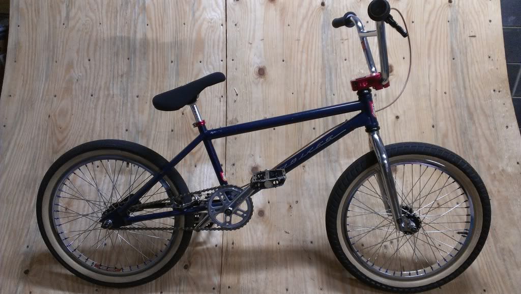 s and m 1995 bmx dirt bike