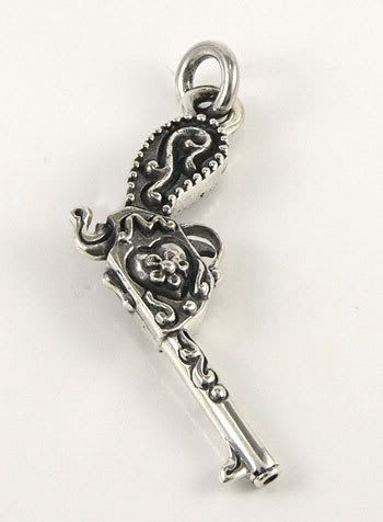 The America Idol alum's newest pendant features his infinity tattoo. CHROME HEARTS TATTOO GUN 925 STERLING SILVER PENDANT