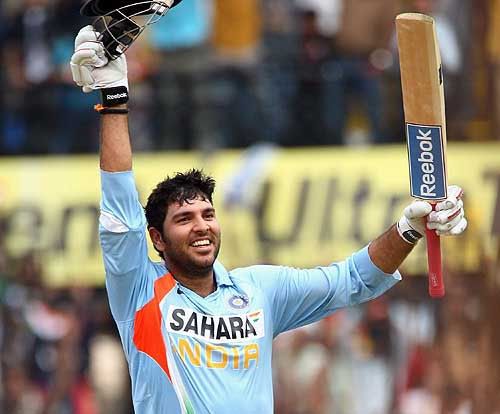 Another game, another century for Yuvraj Singh versus England, India v England, 2nd ODI, Indore, November 17, 2008