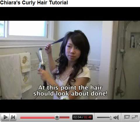 Curly Hair Tutorial. Chiara#39;s Curly Hair Tutorial