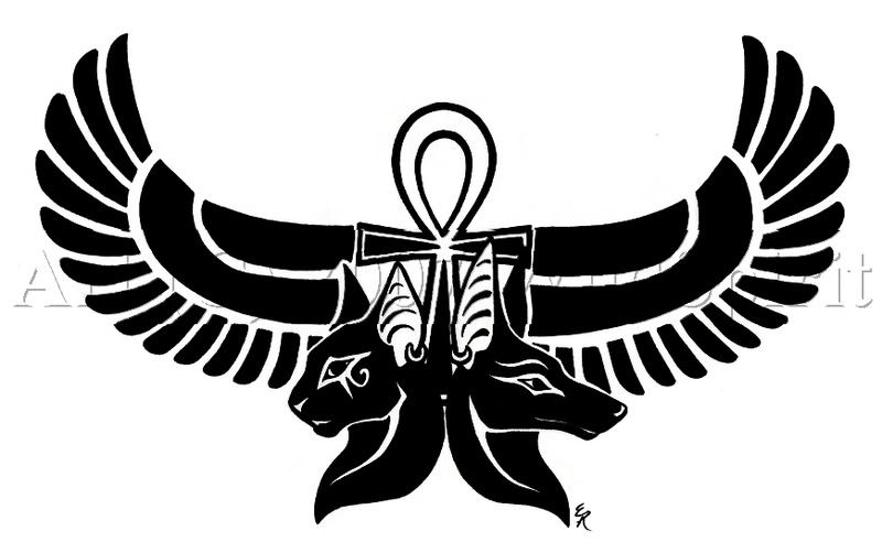 egyptian ankh tattoo