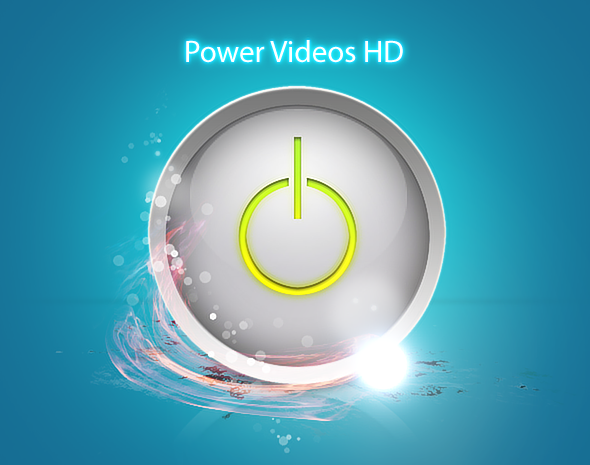 Logo power video hd