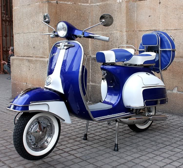 Vespa Scooter 1966 VBC Super.Restored *Cobalt Blue & White | EBay