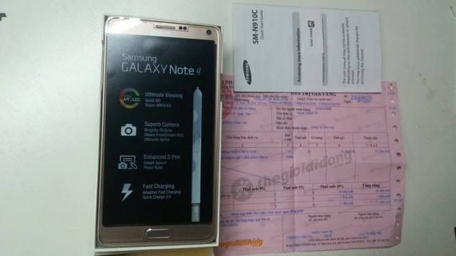 Note 4 màu trắng hàng brandshop chính hãng