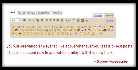  Yahoo Smileys hack : Firefox users