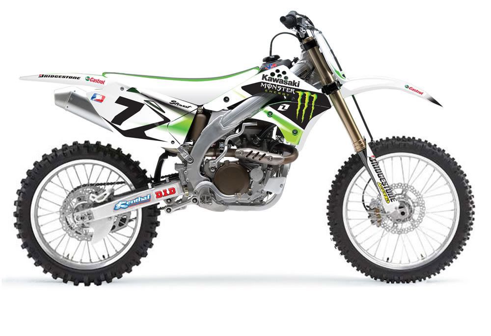 white kx250f