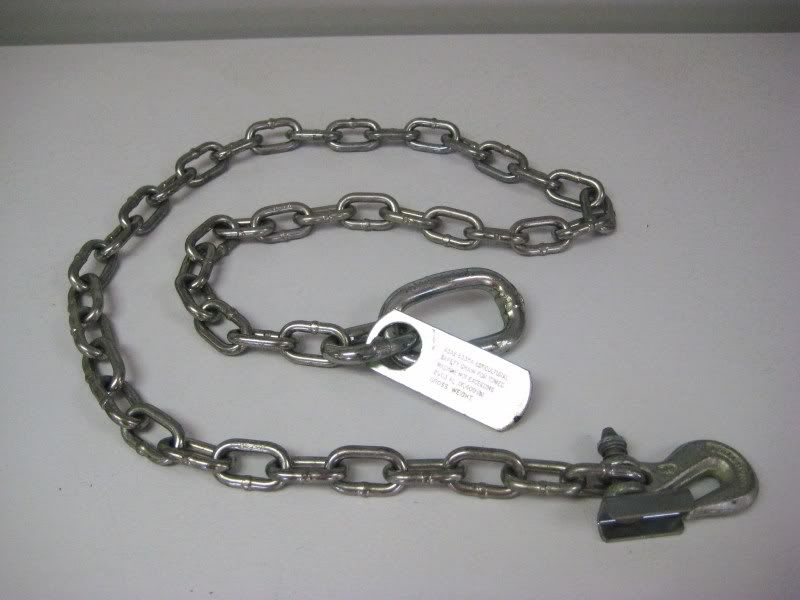 Agricultural Tractor Safety Tow Chain 1/4 61 inches eBay