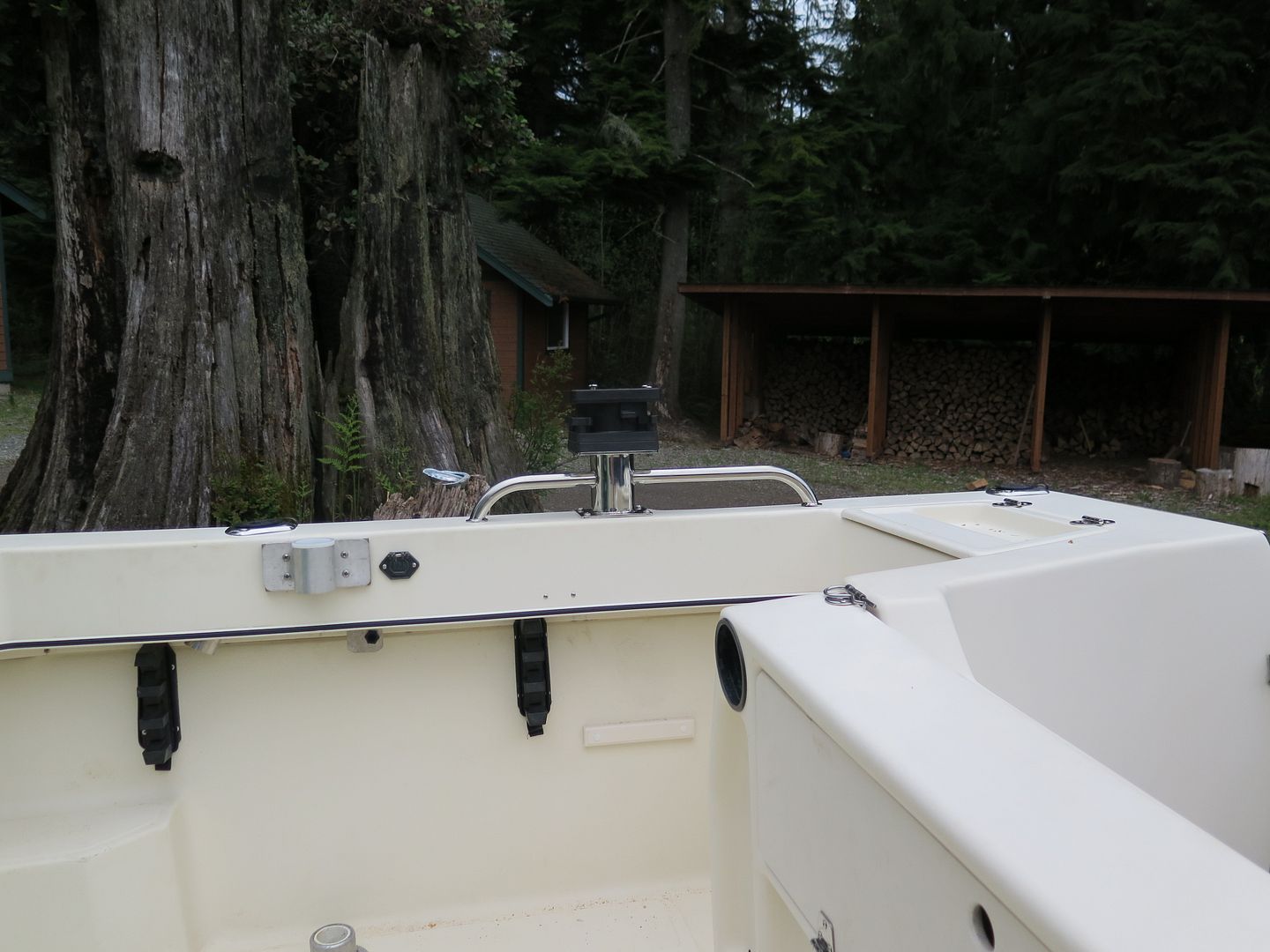 Scotty Downrigger mounting location