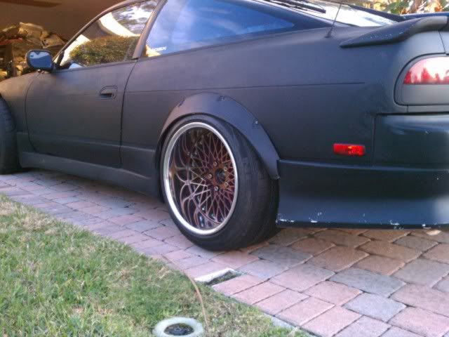 Nissan 240sx bolt on fender flares #2