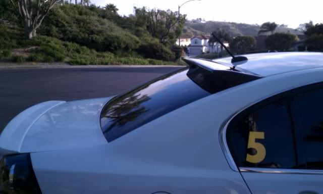Genuine VE rear sunshade roof spoiler - 8 only - Pontiac ...