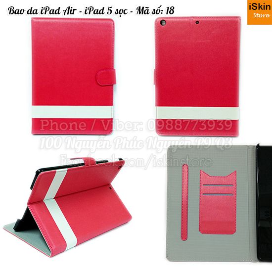 Bao da iPad Air, Case iPad Air, Ốp lưng iPad 5 HOCO, USAMS,BASEUS..từ 249k, GIAO HÀNG