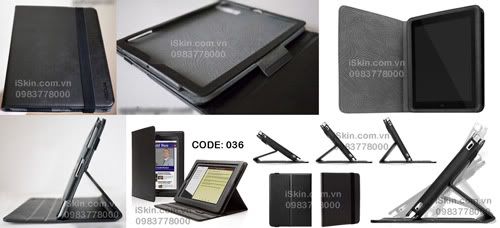Bao Da Ipad Air 2; Case, Ốp Lưng Ipad Air 1, Ipad 1-2-3-4, Ipad Mini [iskin.com.vn] - 37