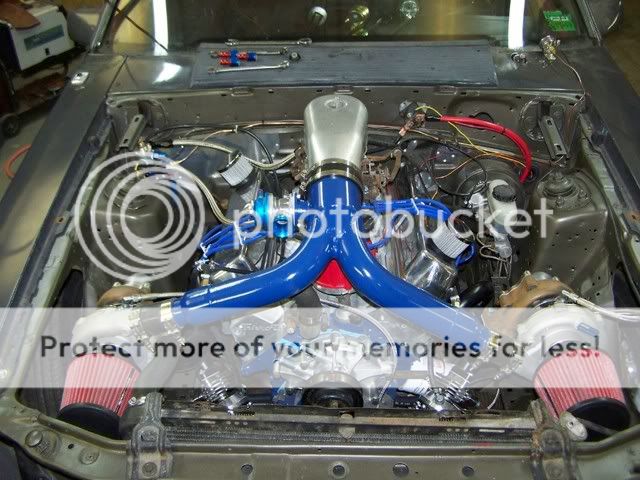 Ford 302 twin turbo headers #4