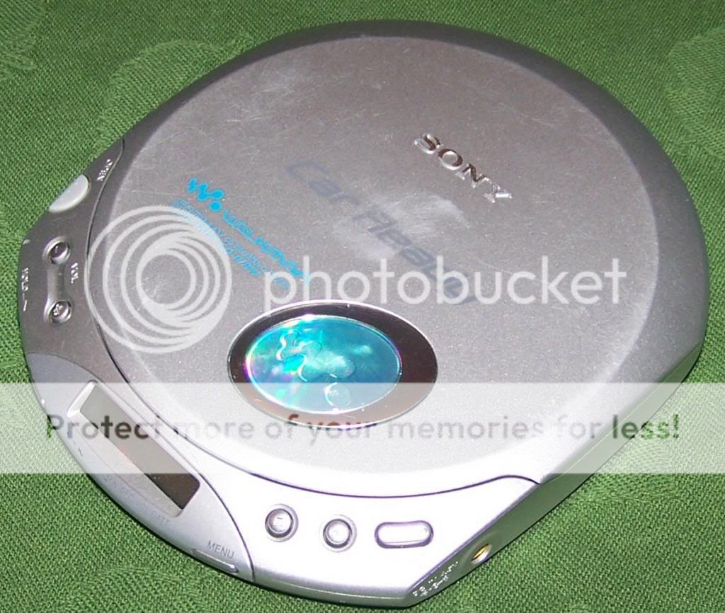 Sony D E356CK Walkman Espmax CD CD R CD RW Skip Free Compact Disc Player
